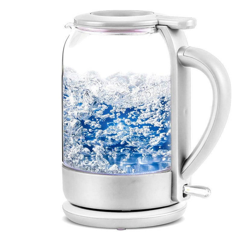 Ovente 1.5 qt. Glass Electric Tea Kettle & Reviews Wayfair